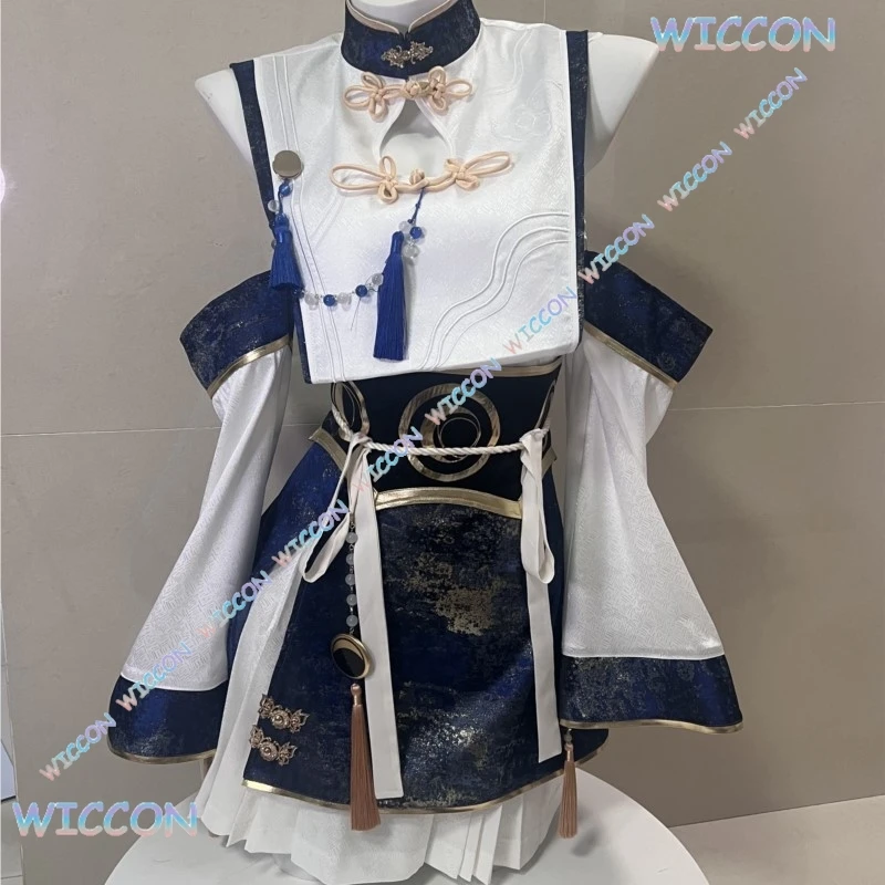 Фото ‌ Игра Wuthering Waves Iuno Daoxiangcun Collaboration Косплей Костюм Аниме Боди Стиль Взрослых Карнавальная Униформа Хэллоуин Вечеринка №2