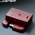 USB-флеш-накопители JASTER, деревянные, 16-64 Гб
