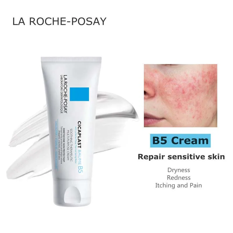 

Крем-бальзам Cicaplast La Roche-Posay B5 успокаивает покраснения и зуд, питает, улучшает чувствительность сухой кожи, восстанавливает барьер, 100 мл