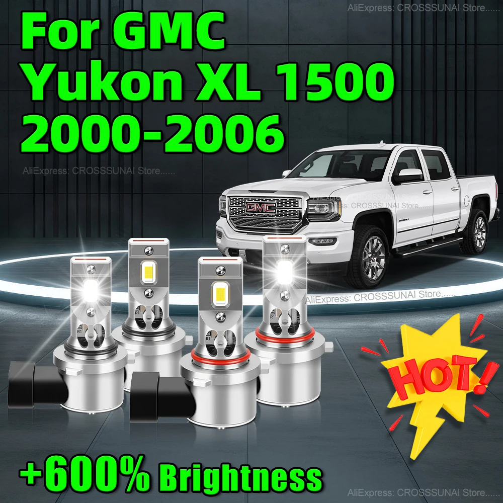 2/4 шт. автомобильные лампы с вентилятором для GMC Yukon XL 1500 2000 2001 2002 2003 2004