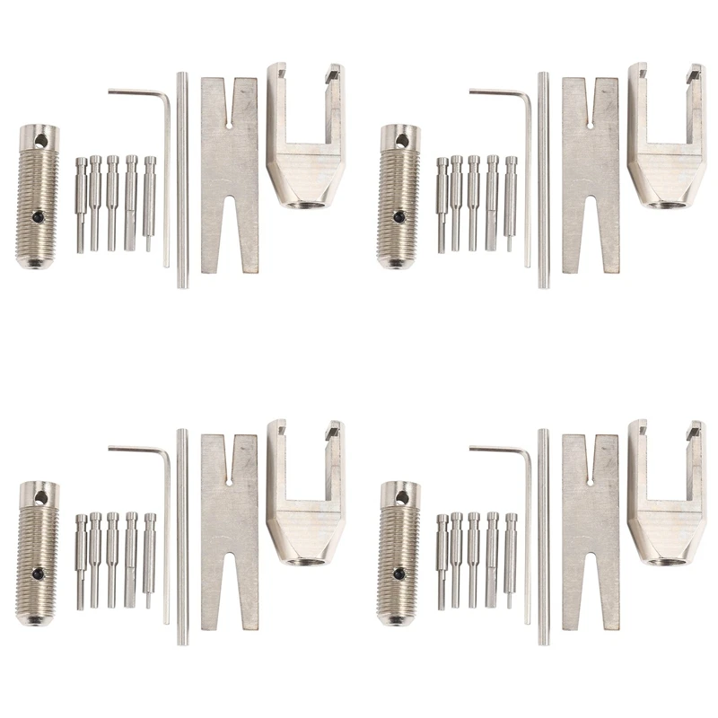 

4X Motor Pinion Gear Puller Remover Tools Set For Rc Helicopter Motor Pinion Parts - Aluminium Alloy