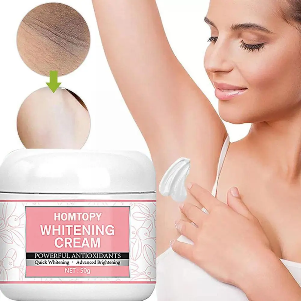 

Body Whitening Cream Intimate Areas Underarm Knee Buttocks Private Pigmentation Brighten Dark Bleach Remove Skin Nourish Y8J6