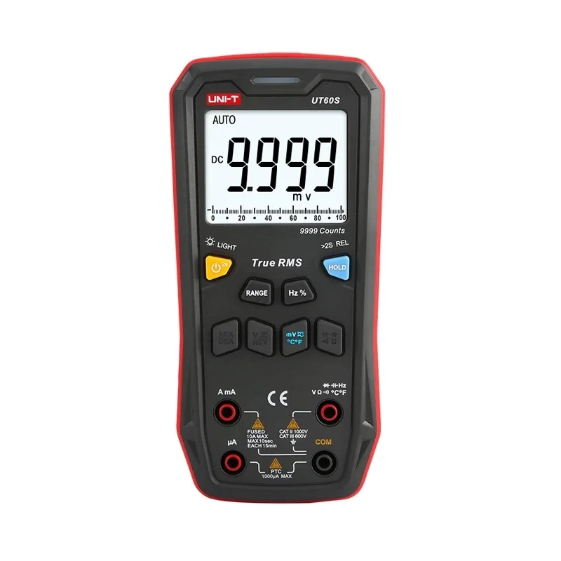 

UNI-T Digital Smart Multimeter UT60S UT60BT 1000V AC DC Voltmeter Ammeter True RMS Capacitor Temperature Tester multimeter