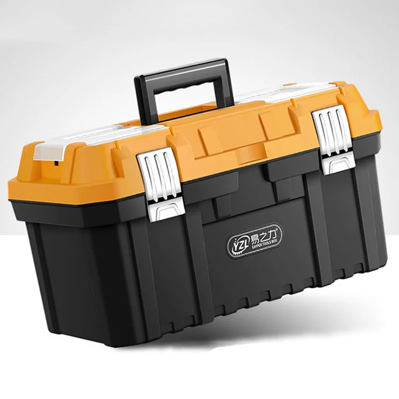 Portable Tools Box Electrician Protective Waterproof Safety Case Rigid Plastic Storage Box Electrician Suitcase Empty Toolbox