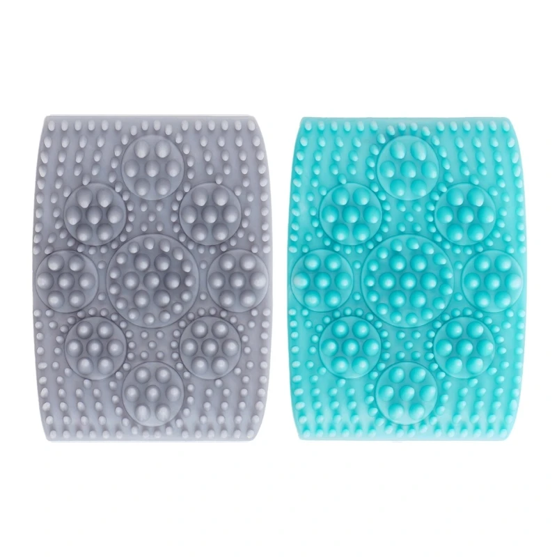 Профессиональные массажные щетки для купания собак и кошек 2 шт. грумера домашних