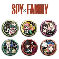 anime spy family brooch cosplay badge 58mm loid forger yor forger anya forger pin cute comicon gift