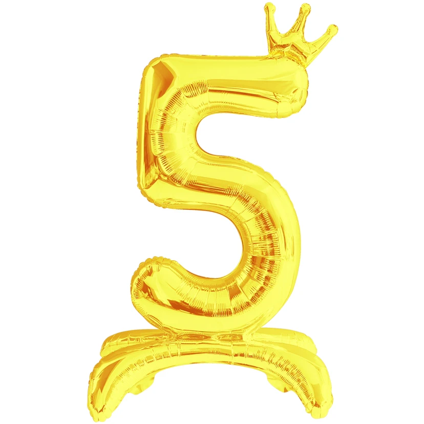 

32-дюймовый золотой воздушный шар-корону WILD FRUIT