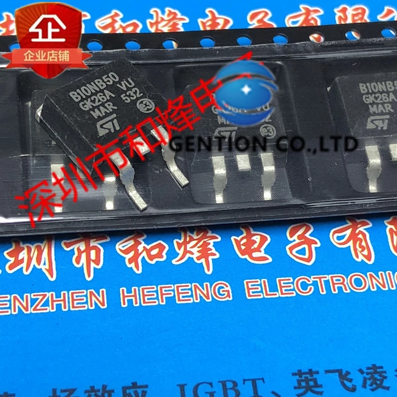 

10PCS B10NB50 STB10NB50 TO-263 500V 10.6A in stock 100% new and original