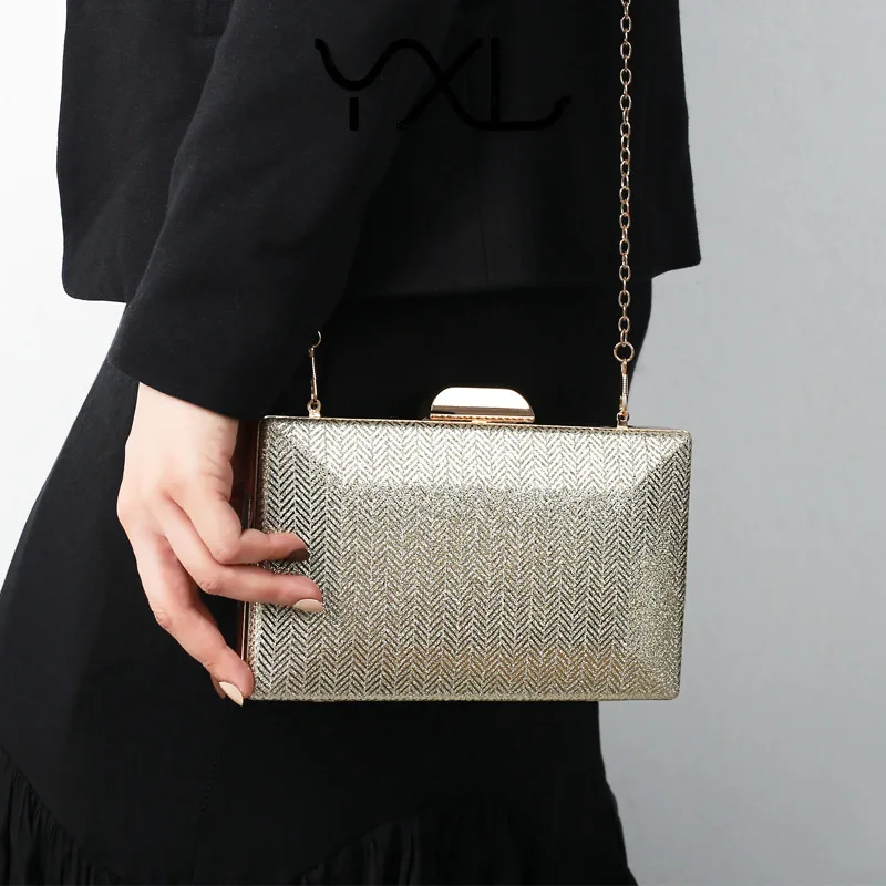 

Women's Evening Bag Vintage PU Leather Clutch Bag Wedding Purse Solid Color Fashion Party Banquet Shoulder Messenger Bag ZD1691