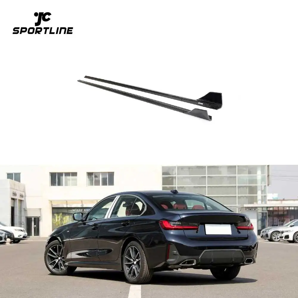 Фото Боковые накладки из карбона G20 для BMW 3 серии G20 G28 2021-2022 №1