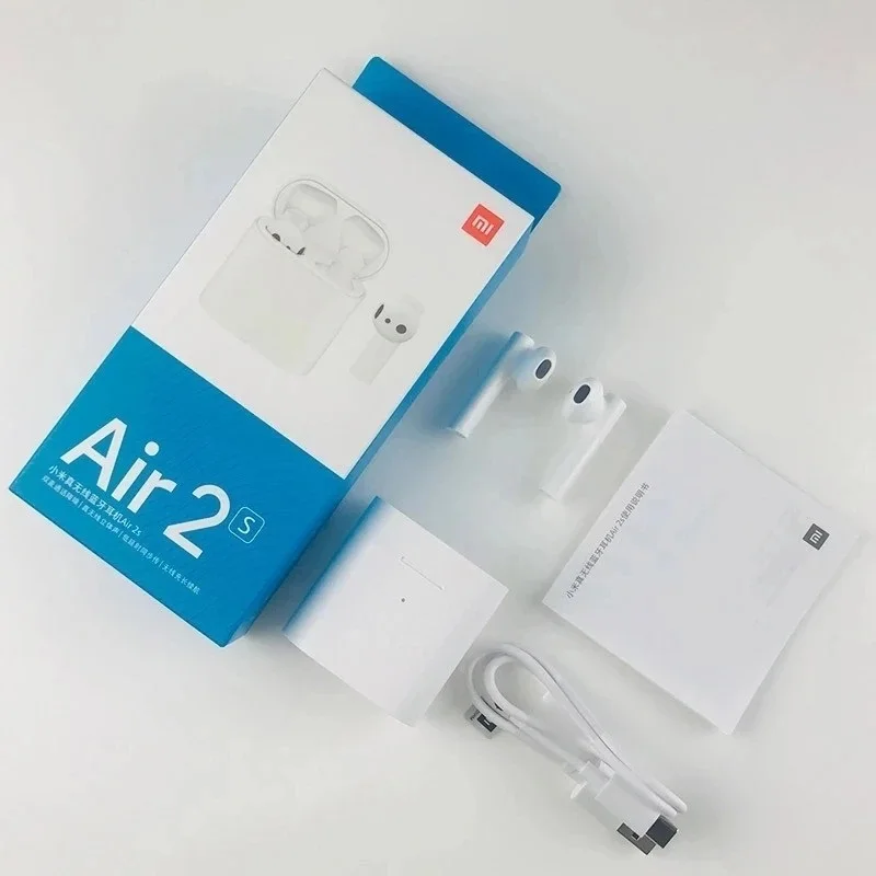Оригинальные беспроводные наушники Xiaomi Airdots Pro 2s Tws Mi True Earbuds Air стерео управление