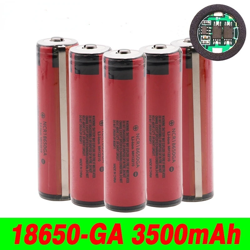 

20232023 NEW 18650 Rechargeable Lithium Battery NCR 18650ga 20A 3.7 3500MAH Used For Toy Flashlight Flat Panel