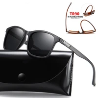 2022 vintage polaroid sunglasses men women classic square sun glasses male sports outdoor fishing driving eyewear uv400 goggles
