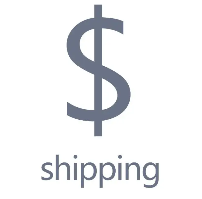 

For shipping