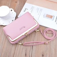 new women pu leather handbags female multifunctional large capacity shoulder bags fashion crossbody bags for ladies phone purse