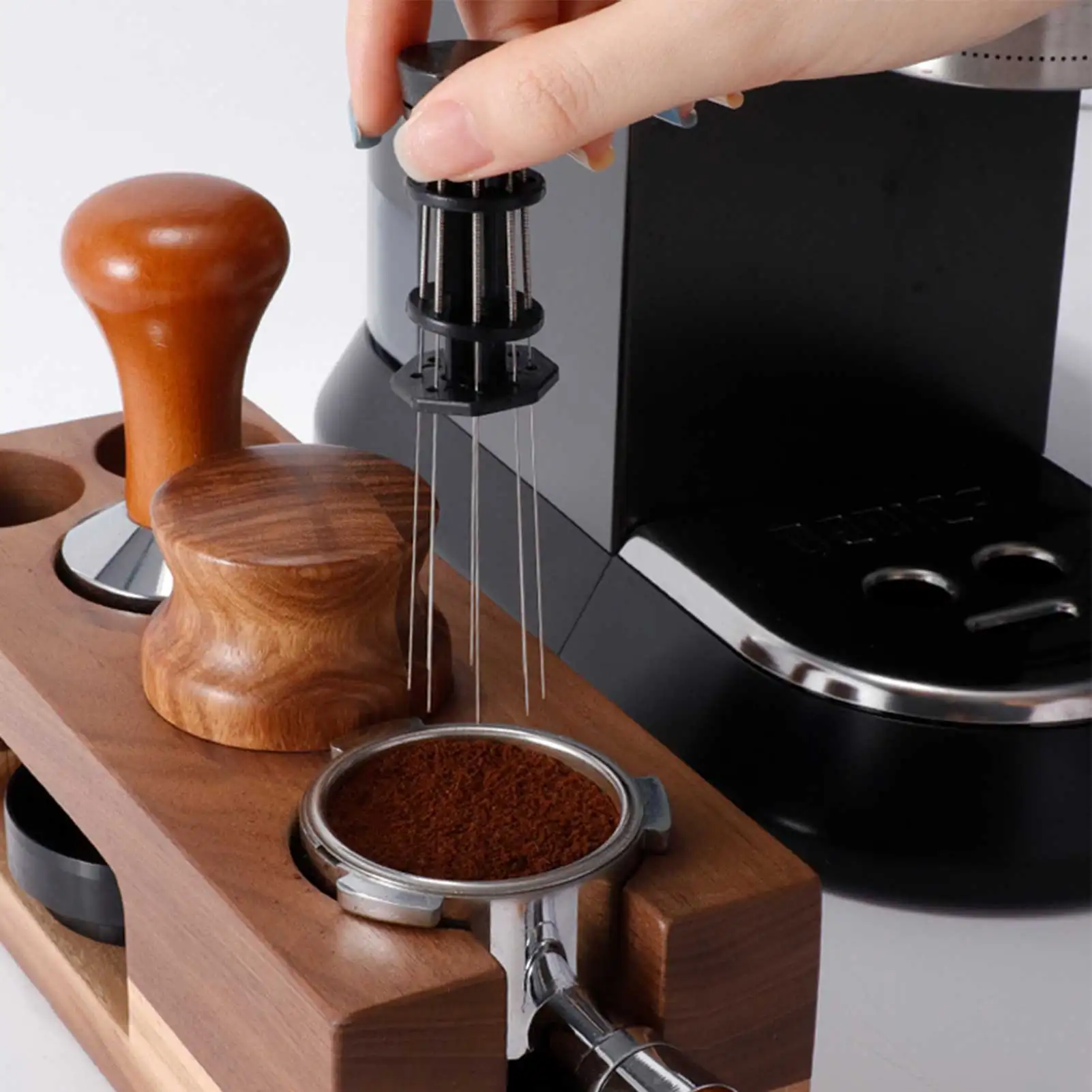 

Coffee Tamper Stainless Steel Needles Espresso Powder Stirrer Distributor Leveler WDT Tools Cafe Stirring barista accessories