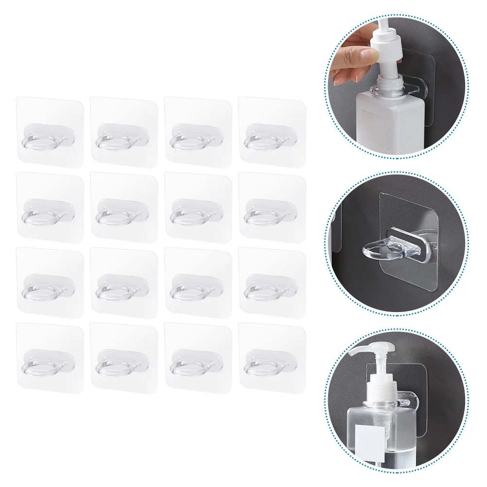 16 шт. крючок для бутылки с распылителем крепление шампуня вешалка одежды