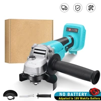 125mm 800w brushless electric angle grinder 3 speed cutting machine diy woodworking power tool for mseries 18v battery