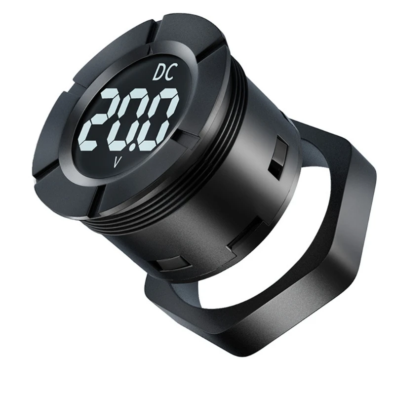 

High Accuracy Meter Gauge LCD Display Voltmeter Fitting for Car Auto