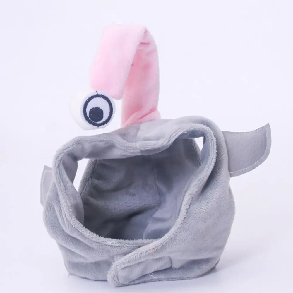 

Stylish Dog Headdress Easy-wearing Pet Hat Fastener Strap One-eyed Cute Cat Hat Dog Headdress Pet Wear