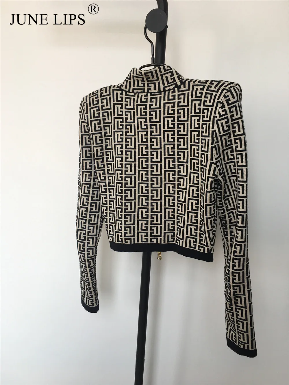 Фирменный высококачественный модный Весенний новый ретро-топ контрастных