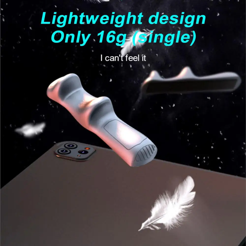 

Tablet Gaming Multi-finger Operation Handle PUBG Silicone Handle 6-Finger Control Washable Repeatedly Tablet Bracket Handle