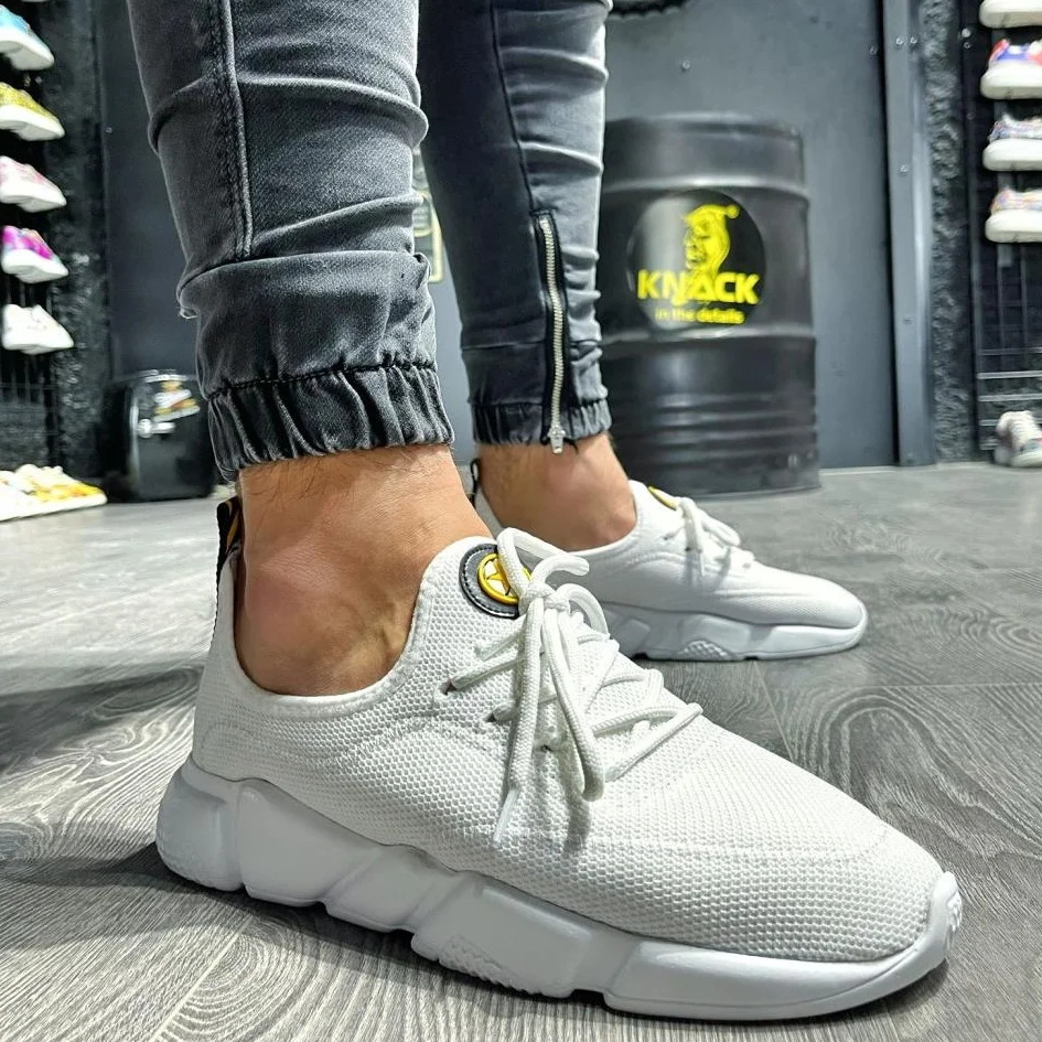 

Knack Male Sports Shoes KX-300 White Walking shoes Summer Casual Style Street Style İlkbahara Summer 2021 Latest Fashion