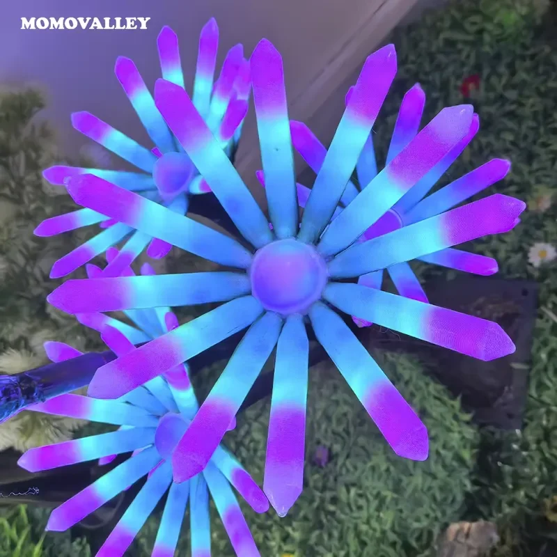Фото Садовые светодиодные светильники Momovalley Dream Color Coral №4