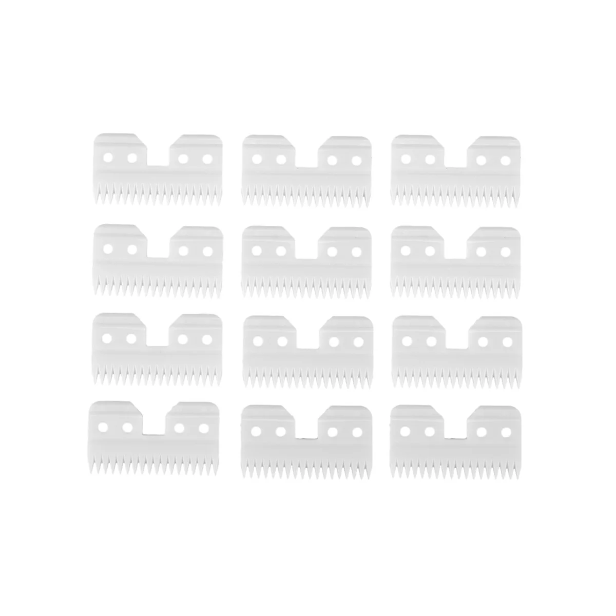 

12Pcs Replaceable Ceramic 18 Teeth Pet Ceramic Clipper Cutting Blade for A5 Series