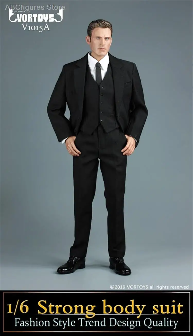 

1/6 мужской кожаный костюм для мускулов, мужская обувь, костюм VORTOYS V1015, подходит для прочного мышечного тела 12 дюймов