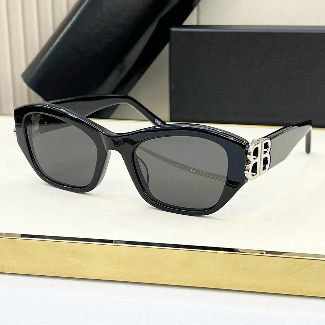 Линзы por 2024 женские смоляные солнцезащитные очки для взрослых B7206 овальные