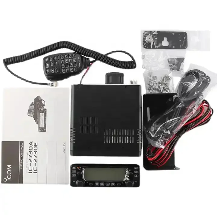 Фото IC-2730 50Вт двухдиапазонная мобильная радиостанция VHF/UHF, портативная рация GMRS для использования в автомобиле №4