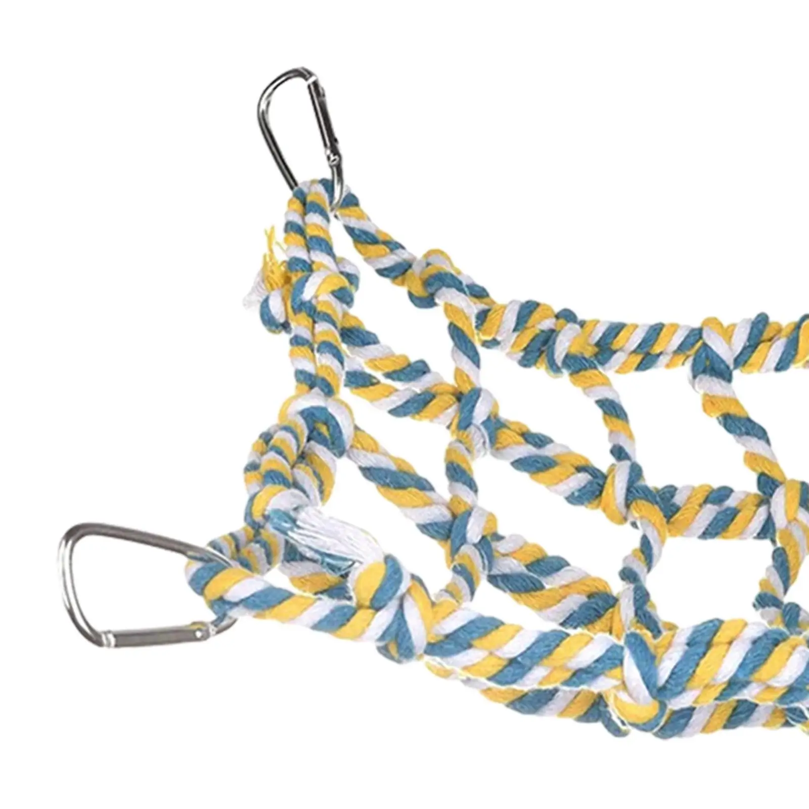 Веревочная сетка для птиц подвесной гамак домашних животных веревочная щуры