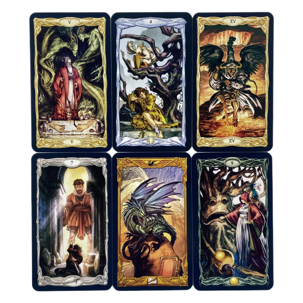 Карты Таро Epic 78 колодов издание гадания с изображением оракла англоязычное