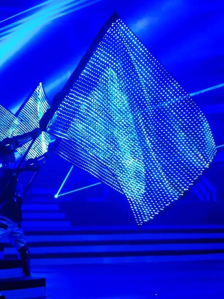 Программная версия флагами Волшебный реквизит новинка спрей огонь акробатика