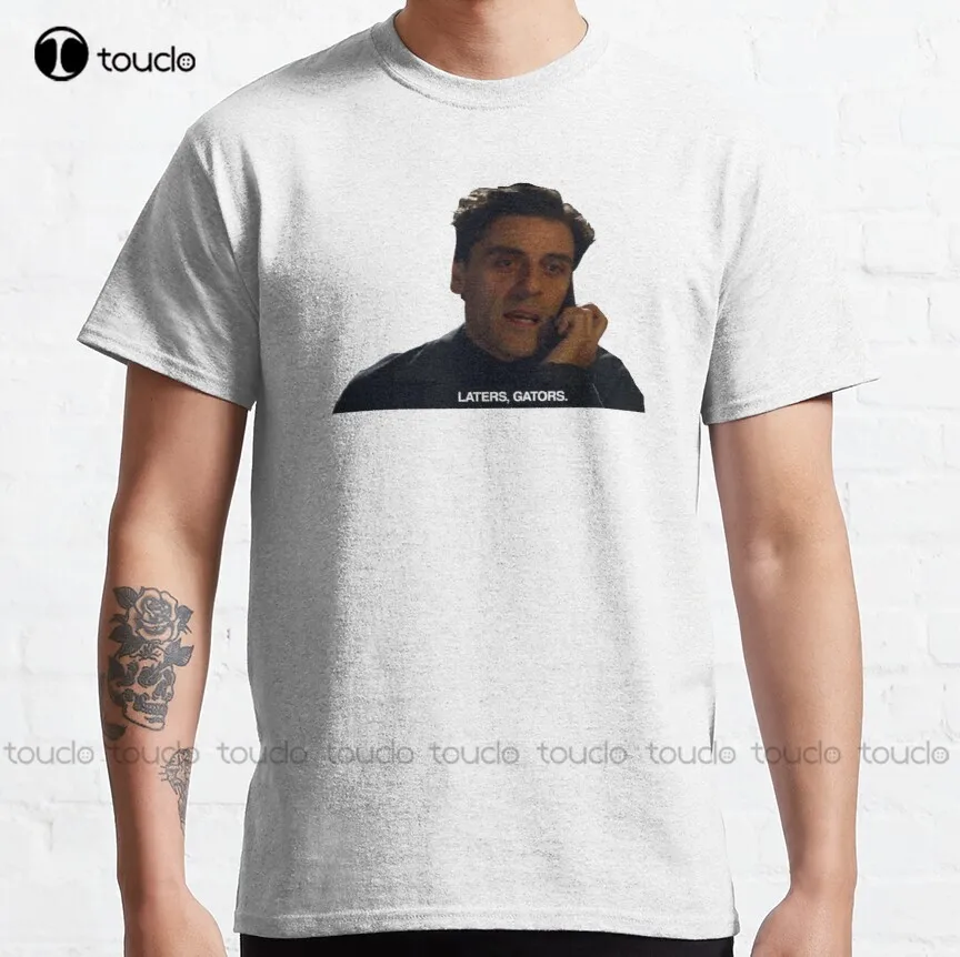 

Классическая футболка Laters gors, рубашка Moonknight Big Brother, хлопковая уличная простая винтажная Повседневная футболка Gd, стиль хип-хоп, унисекс