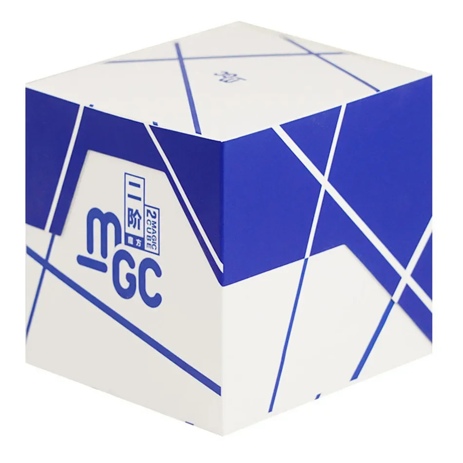 YJ MGC 2x2 Магнитный магический куб Черный или без наклеек YongJun MGC 2x2x2 Скоростной куб для тренировки мозга Игрушки Подарок для детей (art.: 3920ce4ae9733) - 3920ce4ae9733