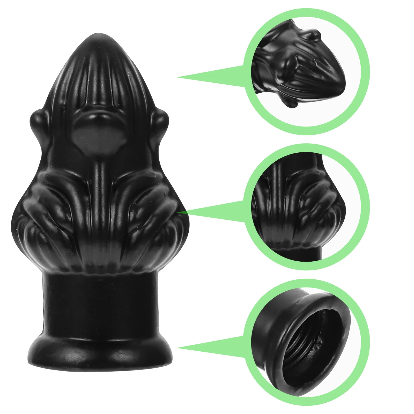 

Lamp Finial Shade Finials Adapter Lampshade Decoration Base Light Clip Frame Horn Toppers Floor Top Screw Table Knob Topper