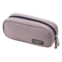 simple canvas pencil case large capacity pencil case stationery for middle school students supplies