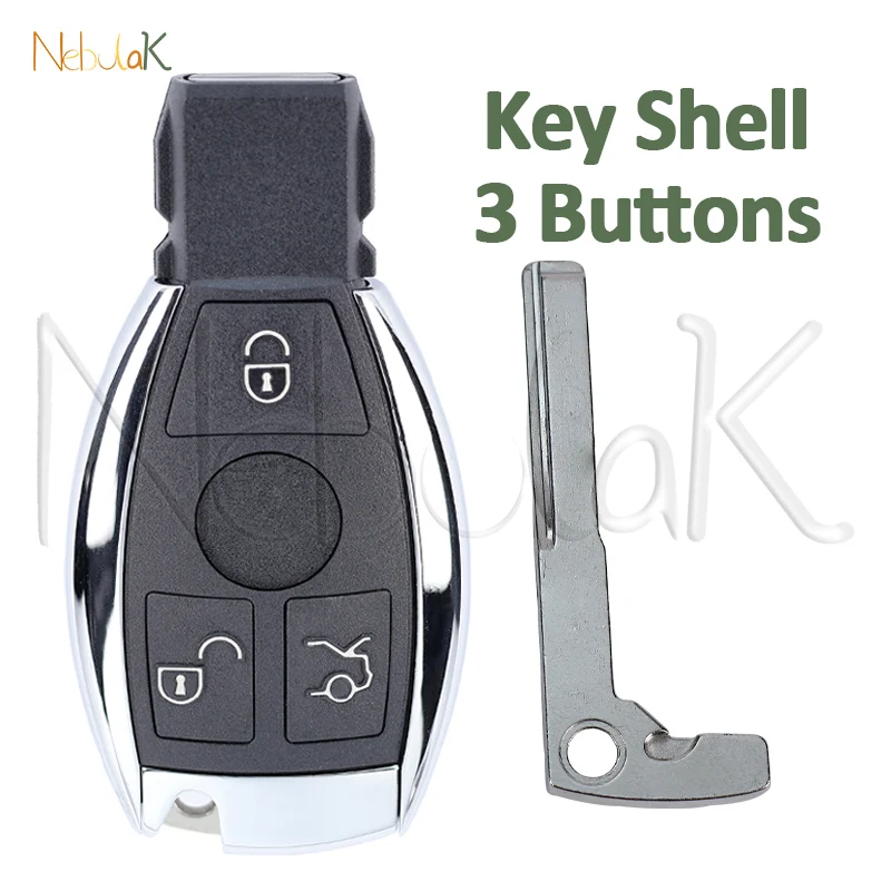 

Смарт-ключ Xhorse VVDI BE Yellow Verion для Mercedes Benz W211 W212 W203 W204 W205 W210 W221 W222 BGA NEC 315/434Mhz Shell Fob