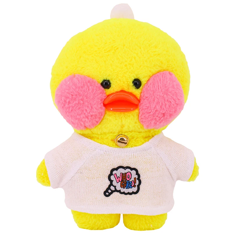 

1pc Cafe Ducks Clothes Skirt Glasses Doll Plush Toy Clothes Accessories For 30cm Lafanfan Duck