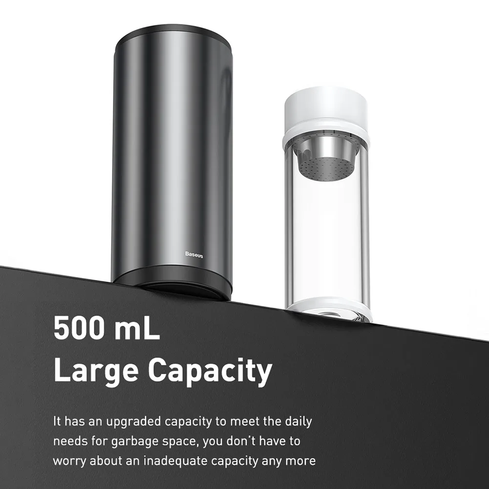 

Baseus Автомобильная корзина для мусора, мусорная корзина из сплава для автомобиля, мусорная корзина для мусора, корзина для мусора, органайзе...