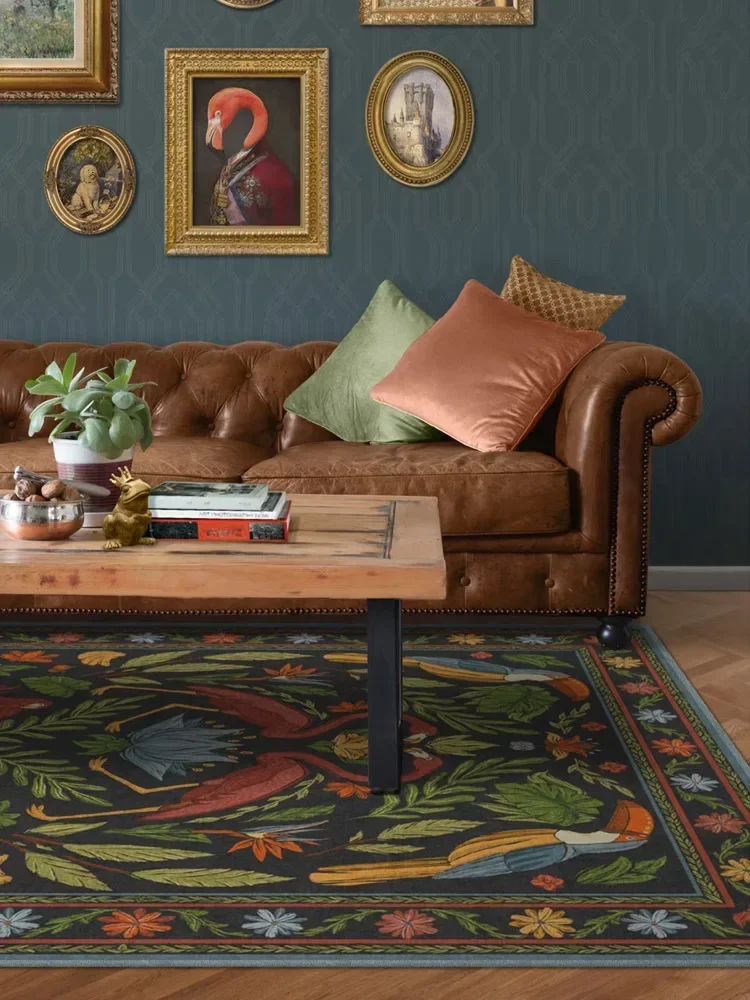 Большой ковер для гостиной прикроватный напольный коврик в богемном стиле ковры