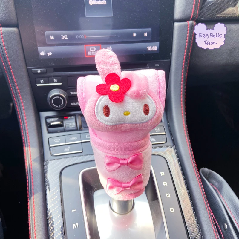 Sanrio Plush Car Gear Cover