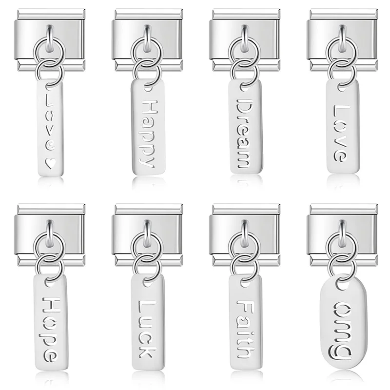 Браслет Hapiship из нержавеющей стали для изготовления ювелирных изделий, 9 мм, 2024