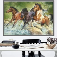 diy 5d diamond painting horses series kit lovely full drill square embroidery mosaic art picture of rhinestones home decor gifts