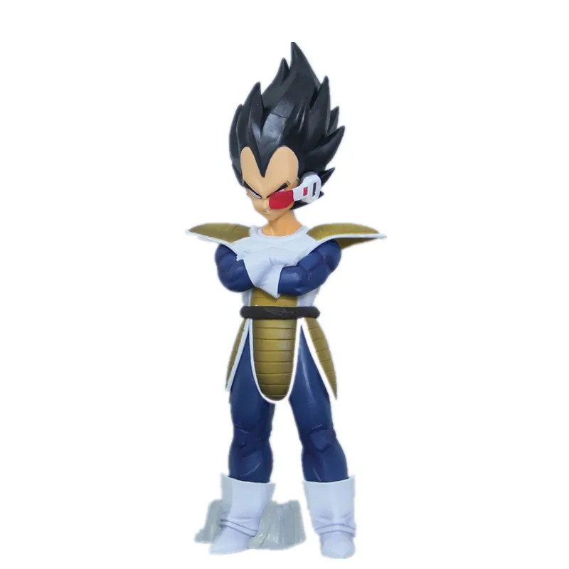 

24cm Anime Hand-made Dragon Ball Vegeta Pvc Hand-held Collection Model Desktop Decoration Children's Christmas Birthday Gift
