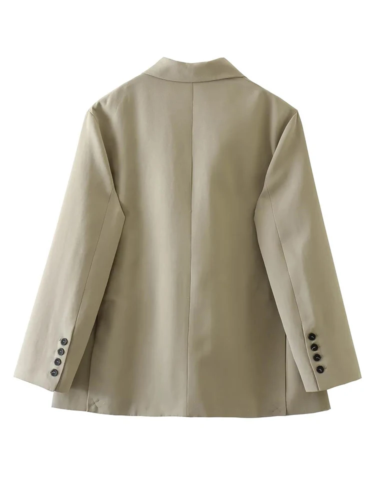 Рисунок 2 - Женский винтажный свободный блейзер с длинным рукавом