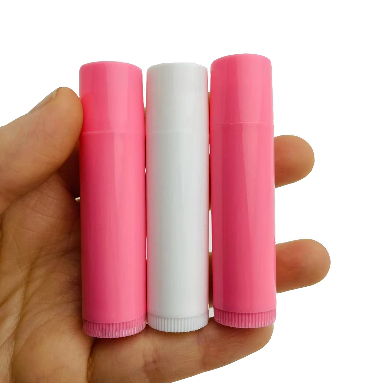 

Пустой бальзам для губ из полипропилена, контейнер для розовой помады, флакон для упаковки косметики ручной работы, 50/100 шт.