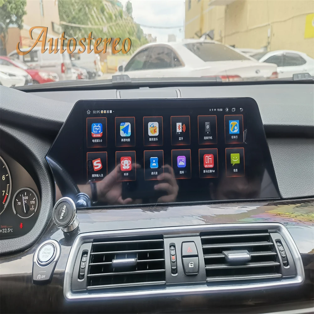 Carplay Blade Screen Qualcomm Snapdragon для BMW 5GT F07 535GT 550GT автомобильный мультимедийный плеер